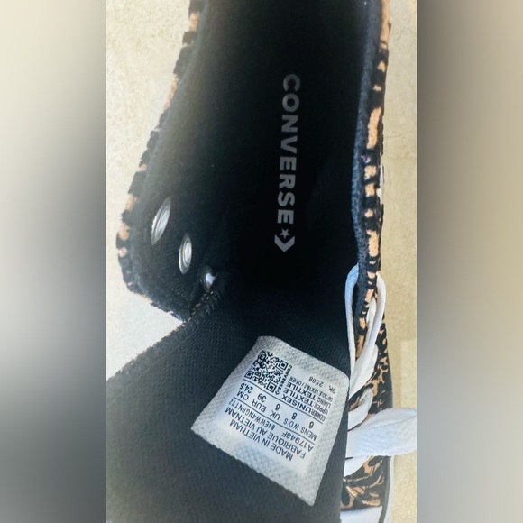 Converse® Chuck Taylor All Star Animal Print High-Top Sneaker - Picture 13 of 16